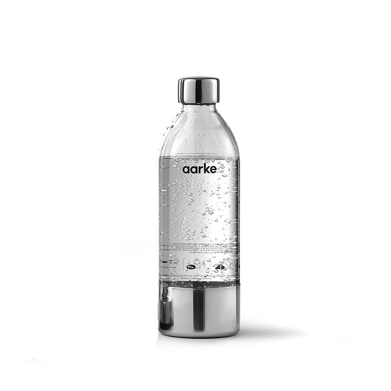 Aarke PET Water Bottle Polished Steel