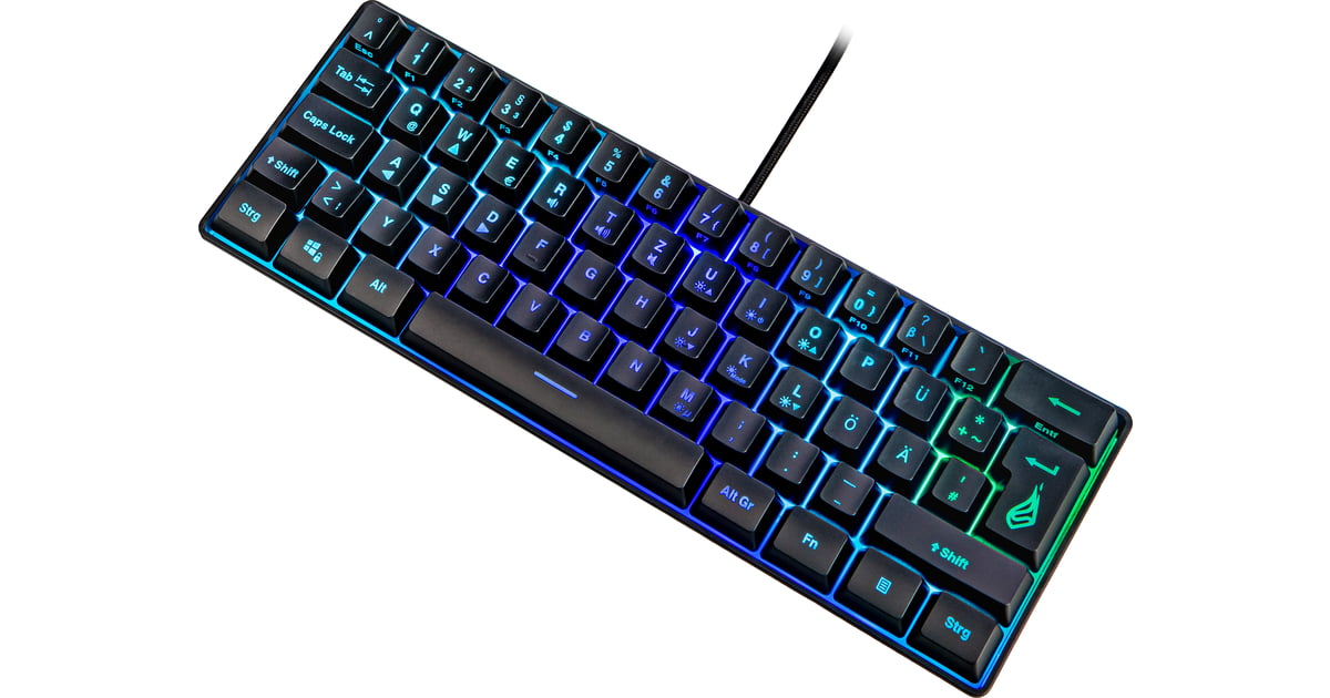 Surefire KingPin X1 60% RGB Keyboard QWERTY US Eng