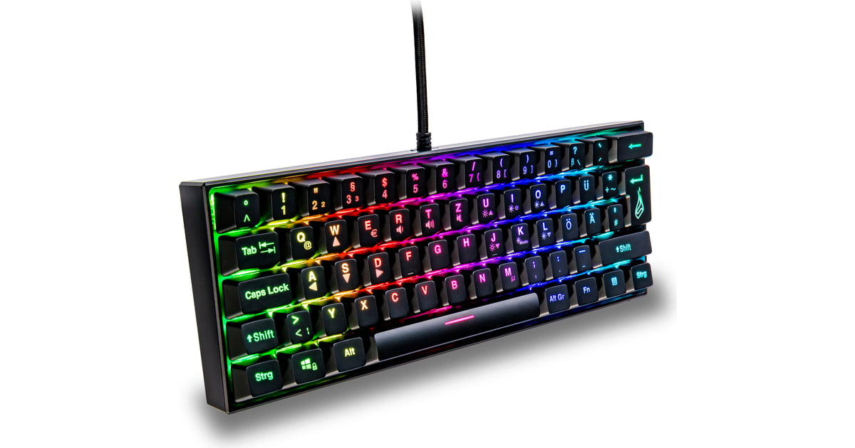 Surefire KingPin M1 60% Mechanical RGB Keyboard