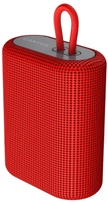Canyon Bluetooth Speaker, BT V5.0 Red