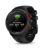 Garmin Approach S70, 47mm, Black Ceramic Bezel with Black Silicone Band EOL