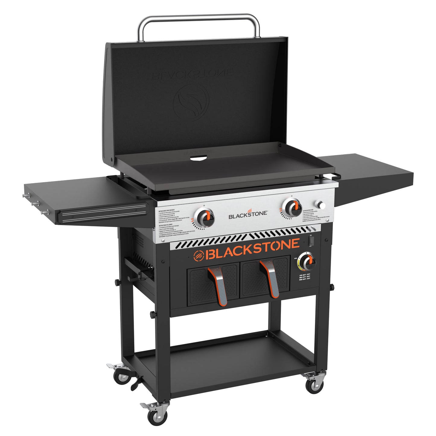 GriddlePlus 28inch 2 Drawer Airfryer Griddle (UK Plug) BBQ.