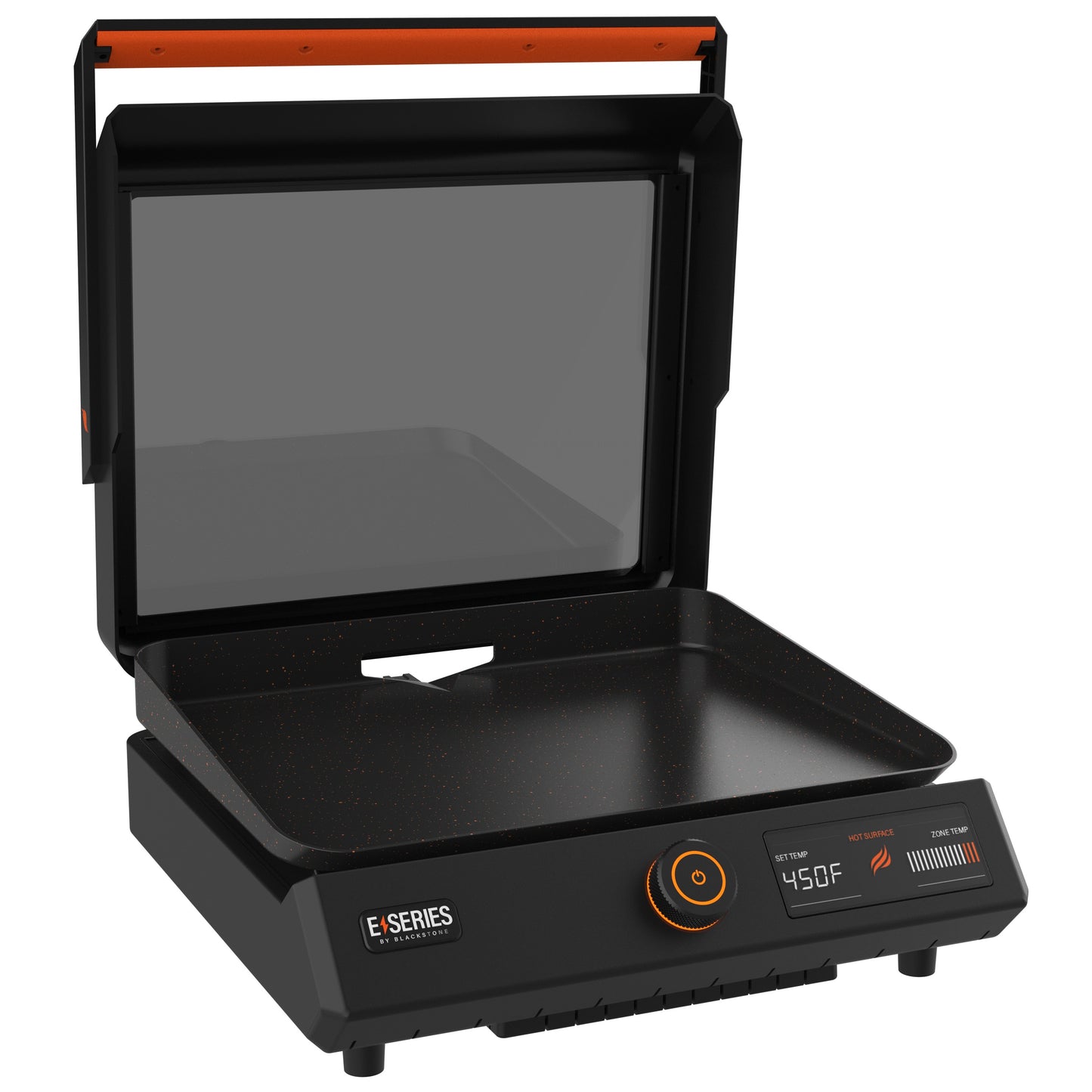 E-Series 17inch Tabletop Electric Griddle with Hood (UK Plug) BBQ.