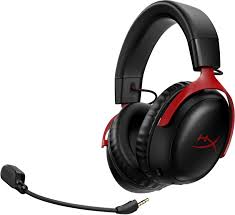 HyperX Cloud III Wireless BLK/RED GAM HEADSET E