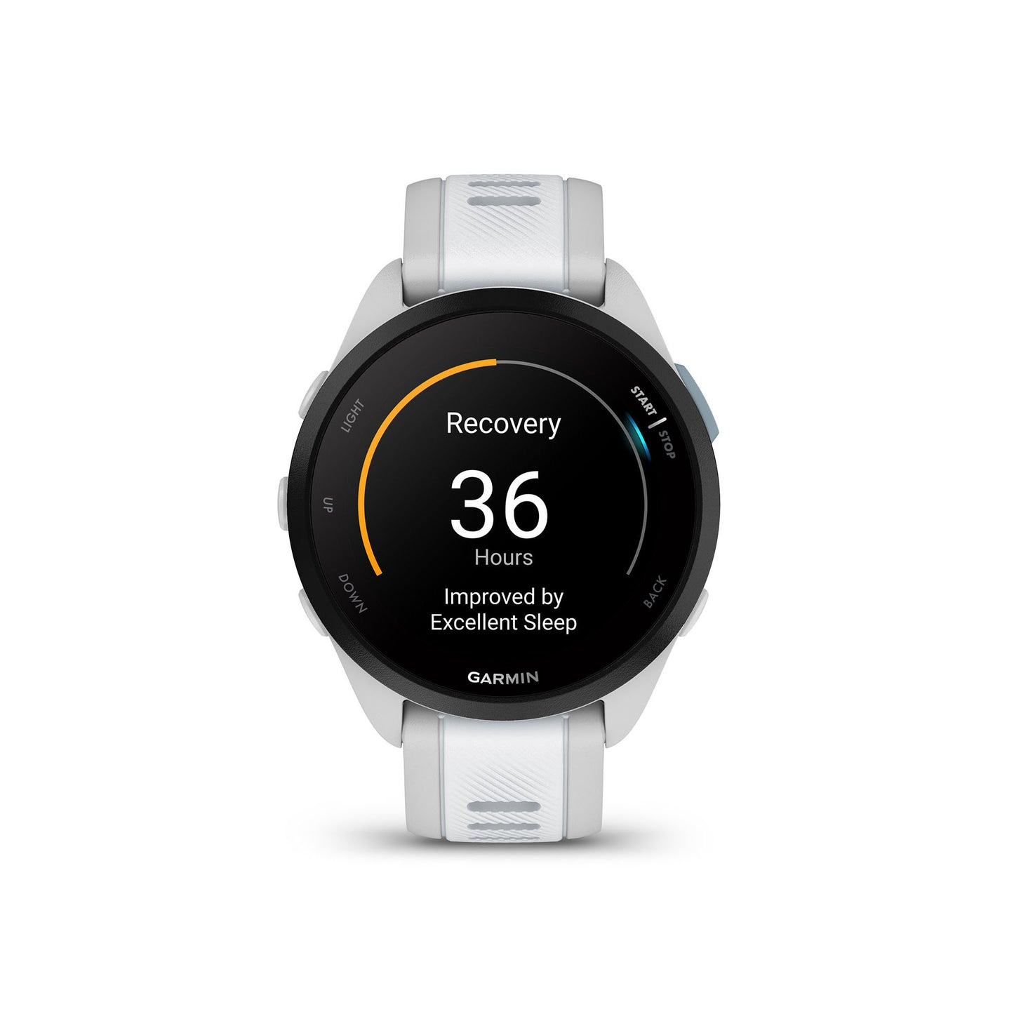 Garmin Forerunner 165, Mist Grey and Whitestone