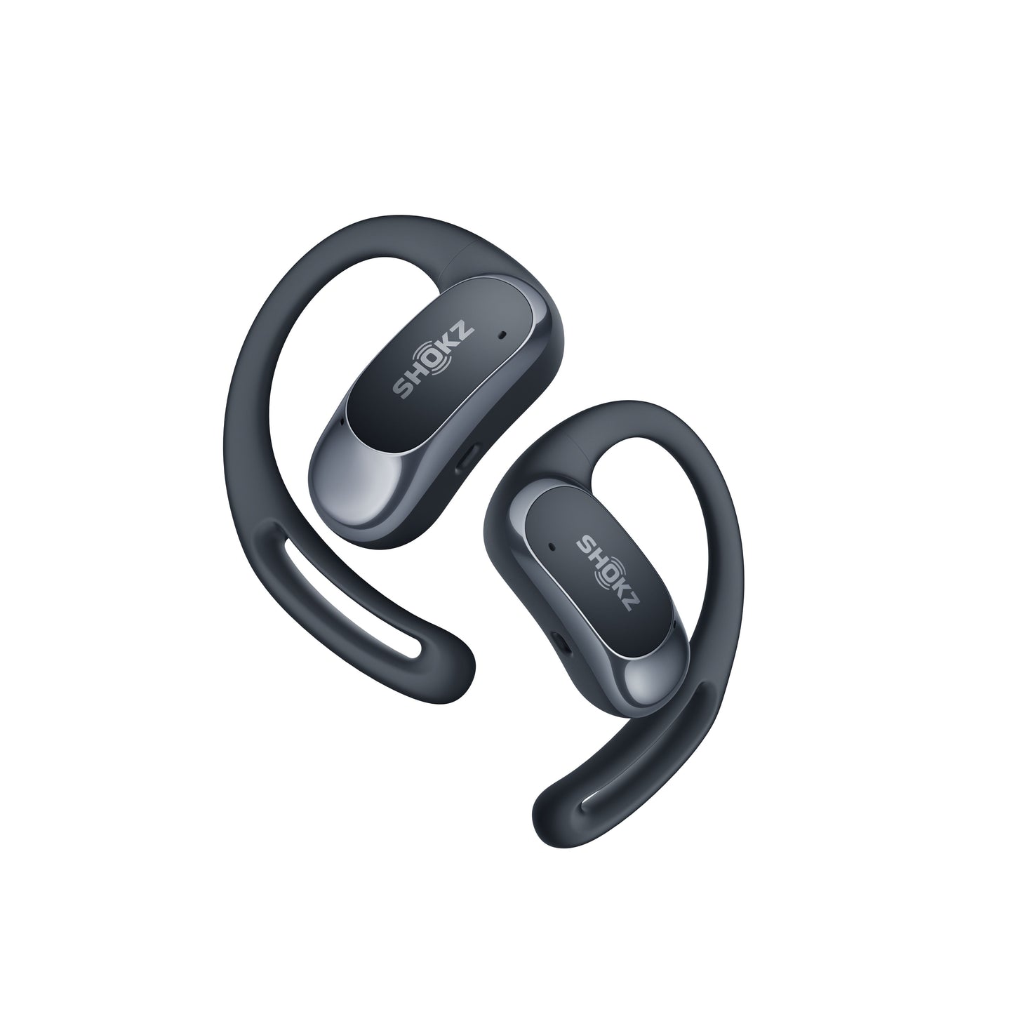 OpenFit Air Open-Ear True Wireless Earbuds. - Black