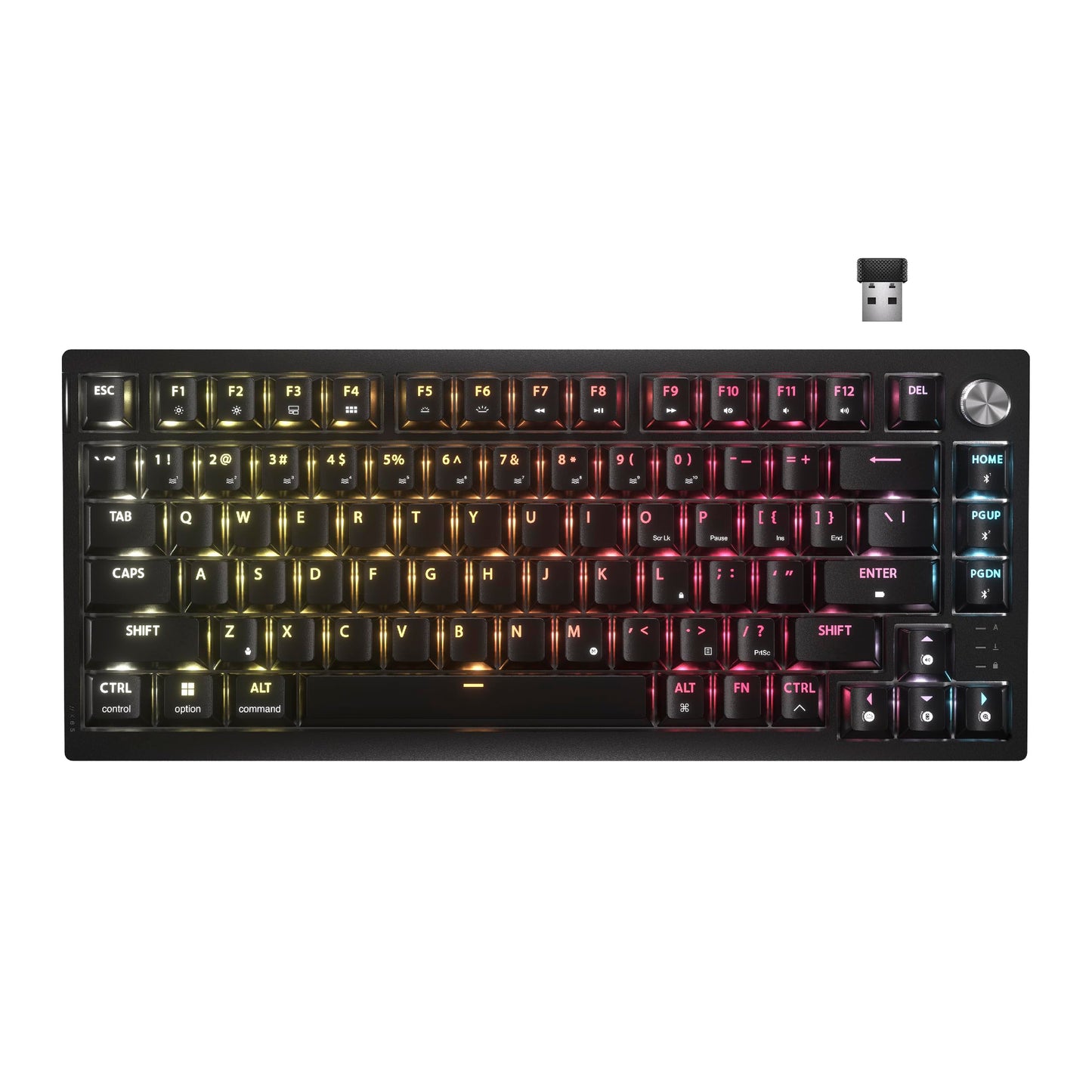 CORSAIR K65 PLUS WIRELESS 75% RGB Mechanical Gaming Keyboard