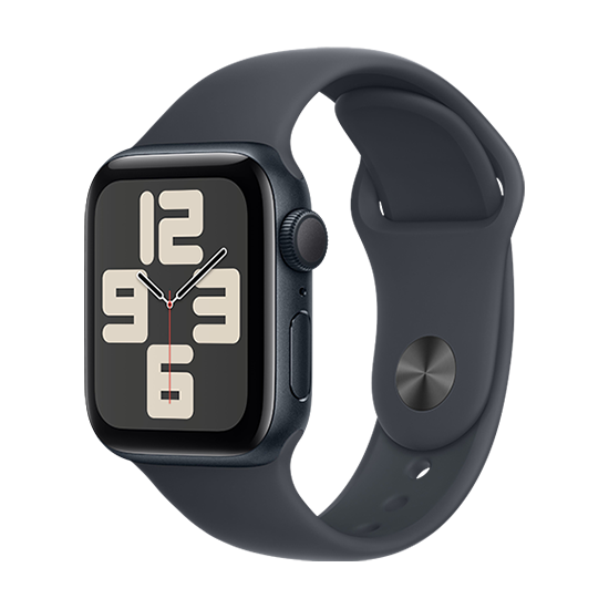 Watch Apple Watch Series 9 GPS 41mm Midnight Aluminium Case with Sport Band S/M - Midnight Non-EU
