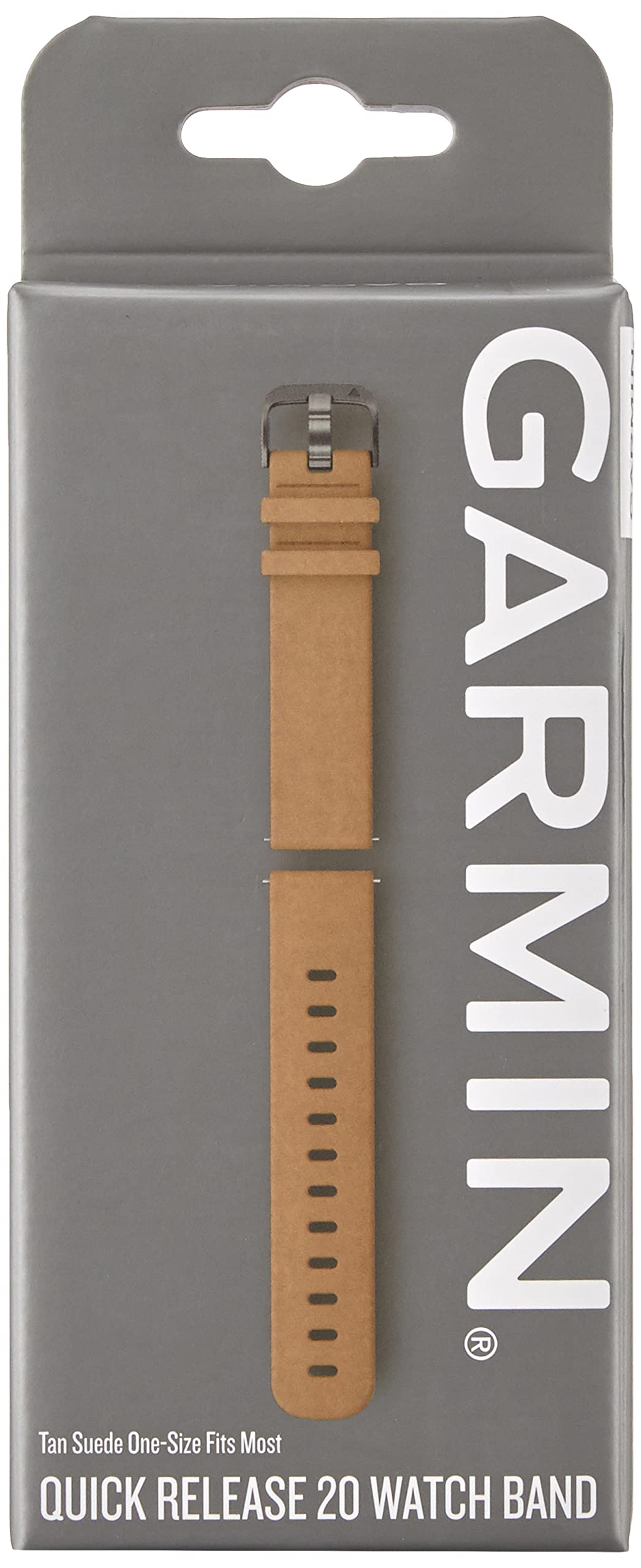 Quick Release Bands (20 mm) Tan Suede one size fits most