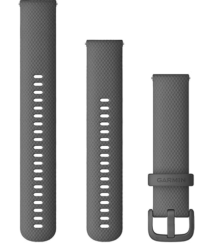 Quick Release Bands (20 mm) SEA FOAM SILICONE WITH SILVER HARDWARE