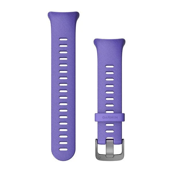 #Watch Band - Iris Silicone/stainless steel hardware FR 45 WRIST 124-185 mm