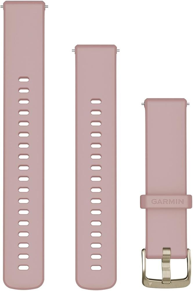 Quick Release Bands (18 mm), Dust Rose with light gold Hardware