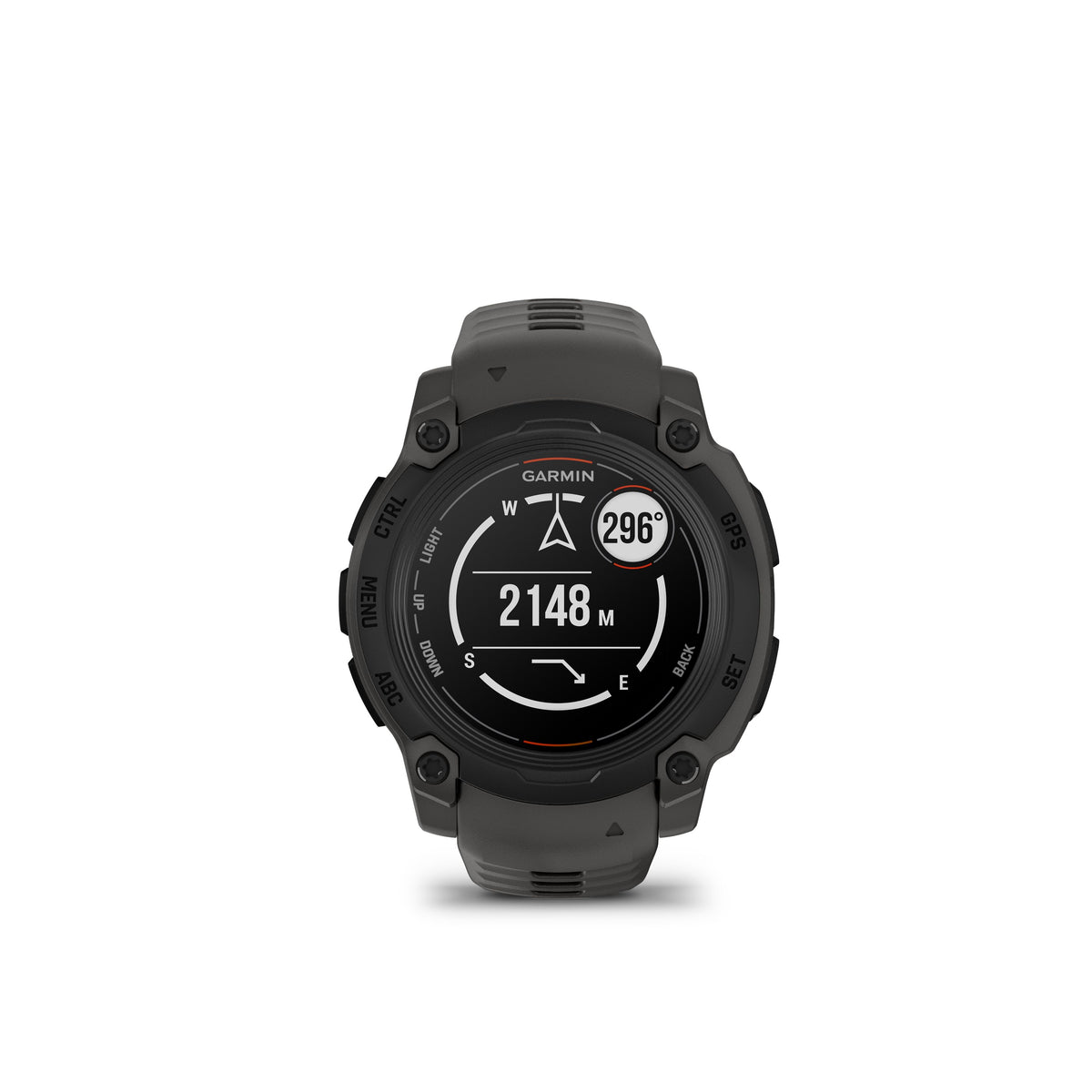 Garmin Instinct E, 40mm, Black with Charcoal Silicone Band