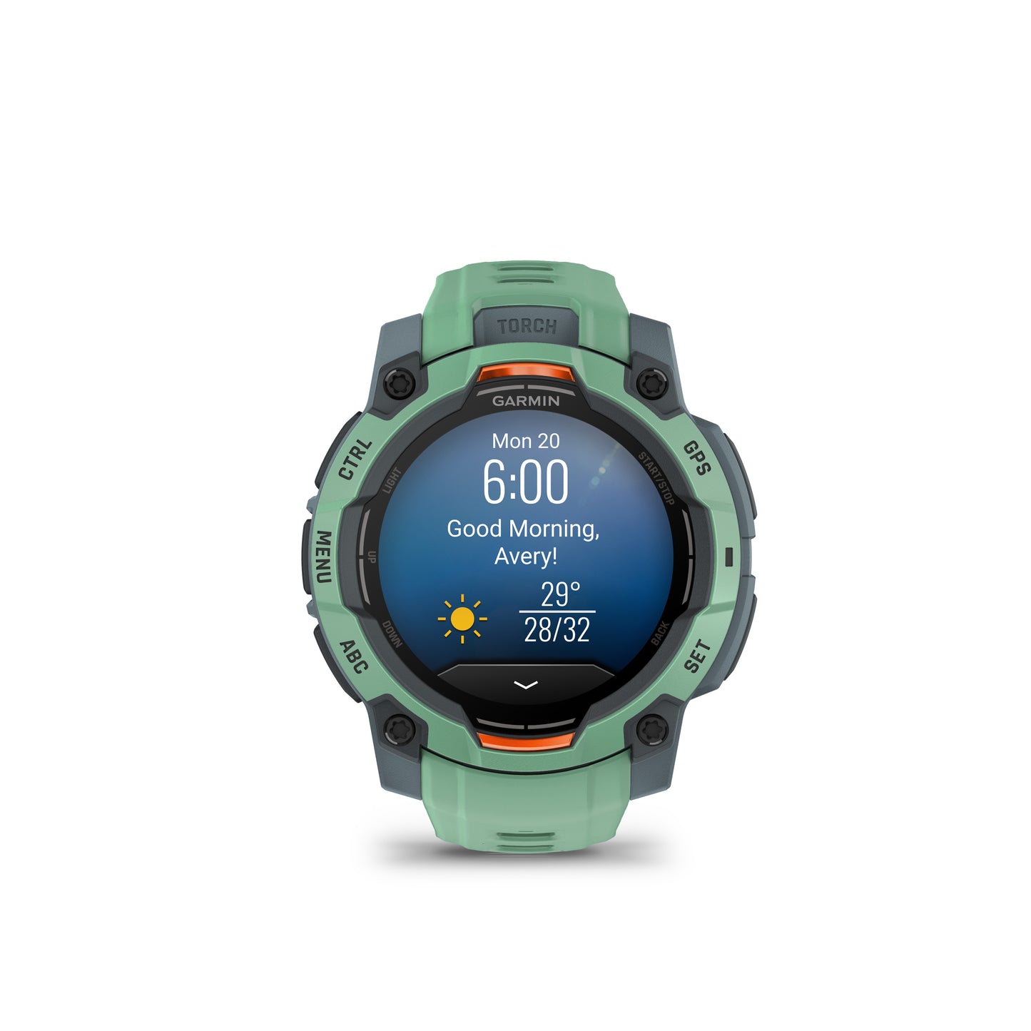 Garmin Instinct 3, 45mm, AMOLED, Neo Tropic with Neo Tropic Silicone Band