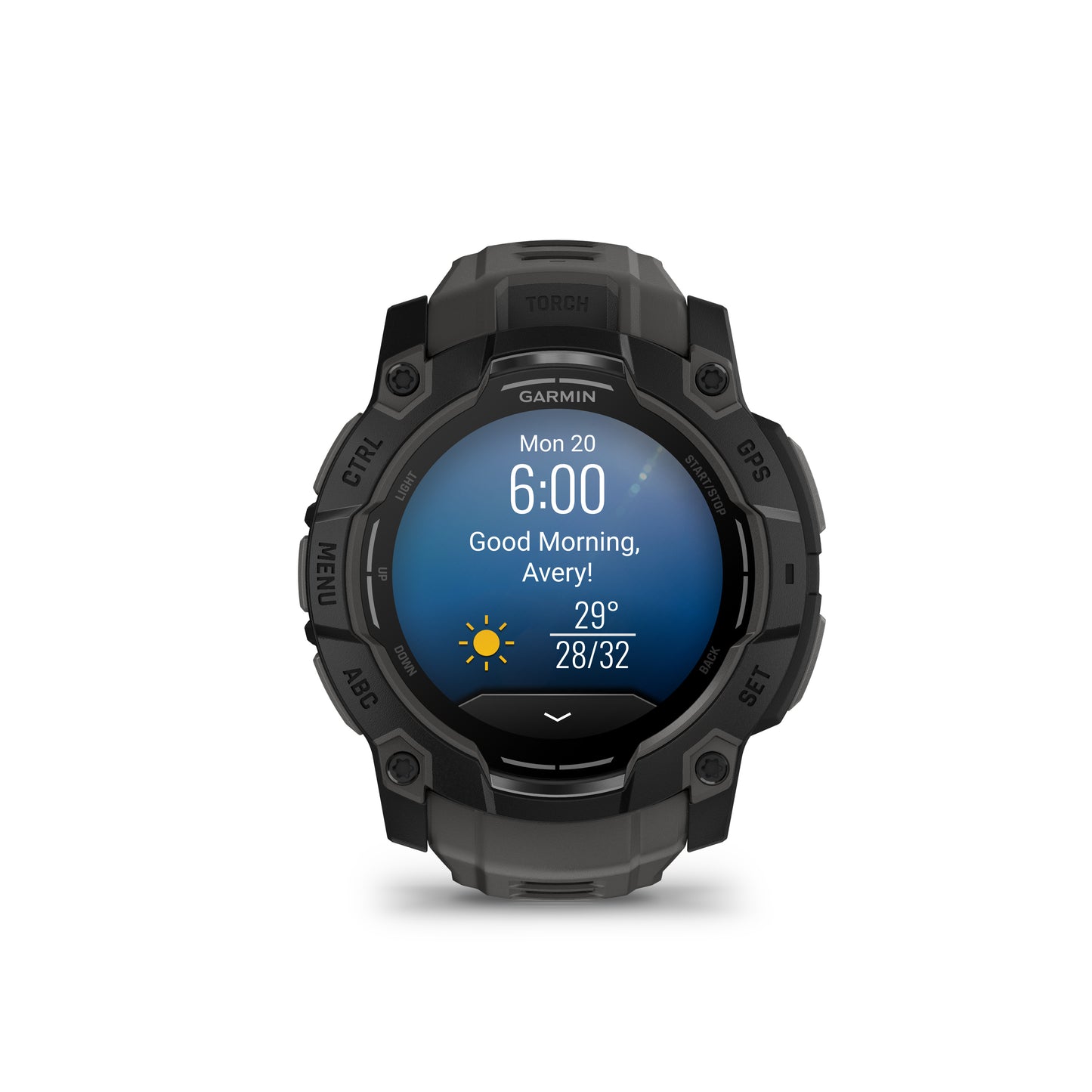 Garmin Instinct 3, 50mm, AMOLED, Black with Charcoal Silicone Band