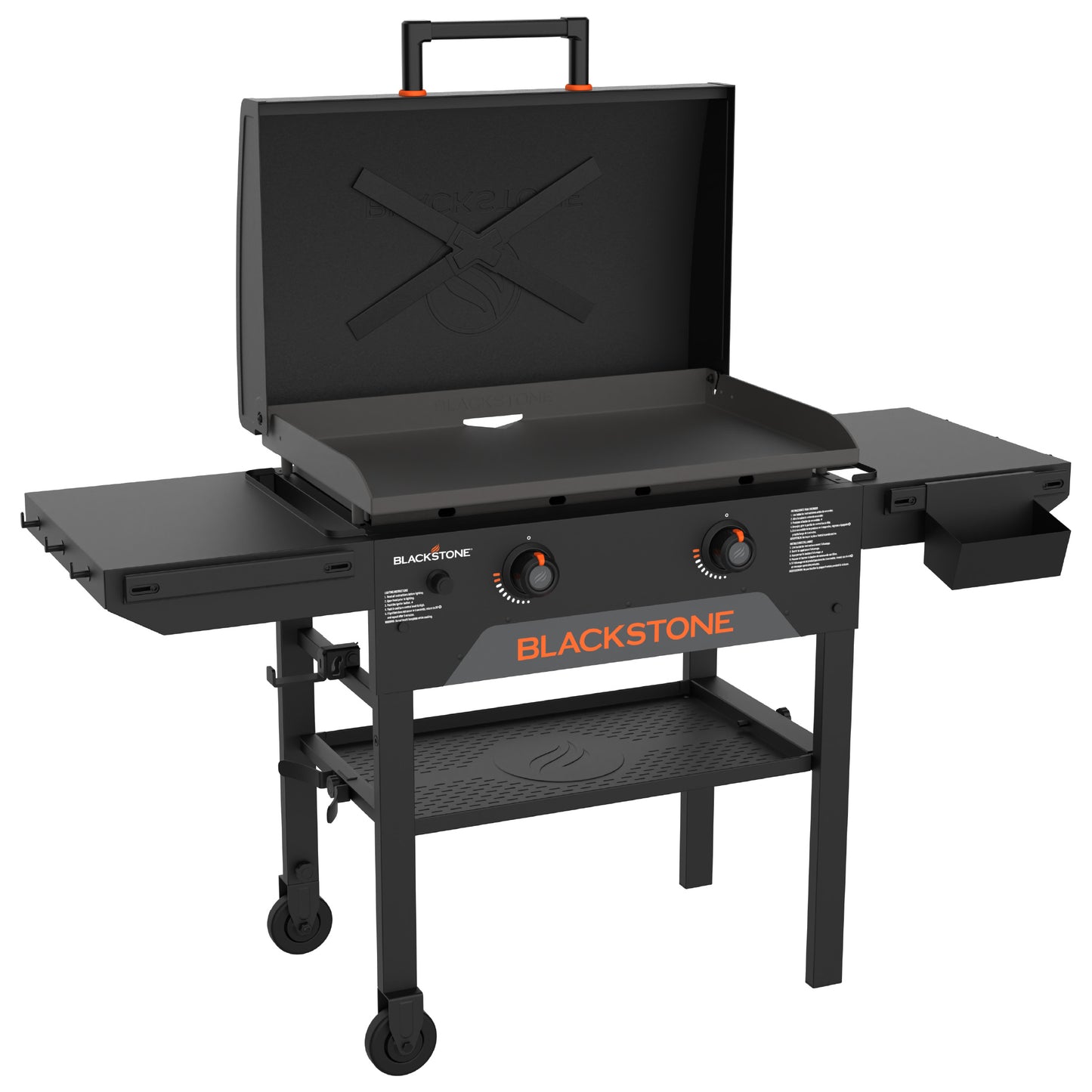 28inch Omnivore Blackout Griddle Cooking Station with Hood BBQ.