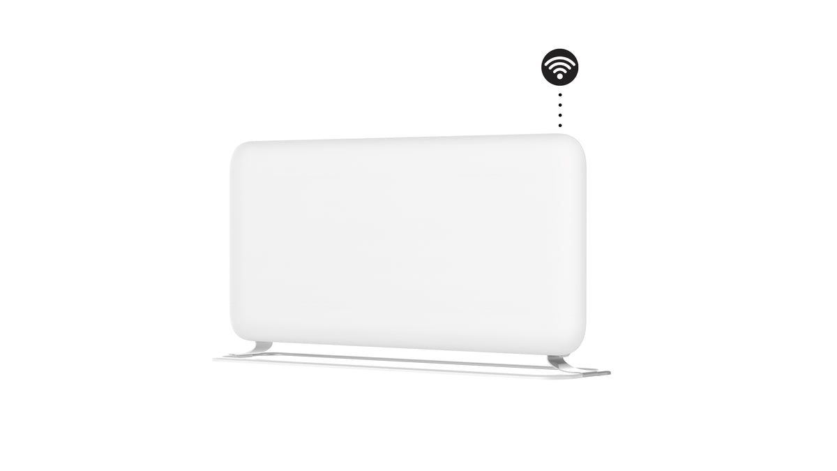 Mill Invisible Smart WiFi Panel Heater 1500W portable and wall-mounted Whit