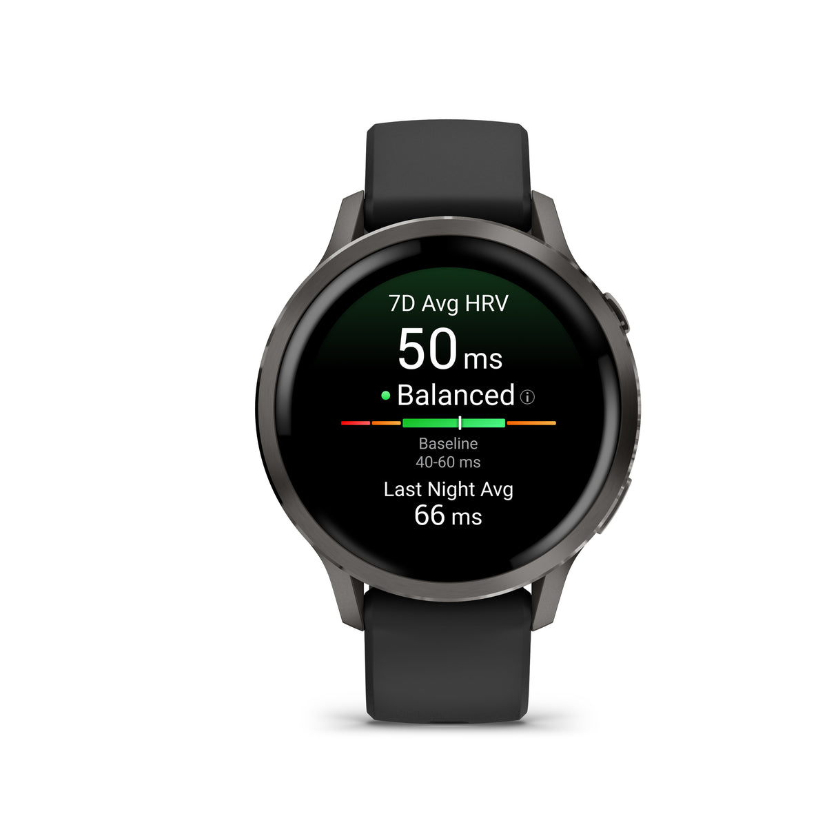 Garmin Venu 4 (45mm), Black with Slate
