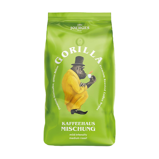 Gorilla Kaffeehaus Coffee Beans mild- Green