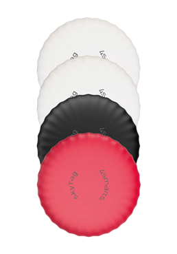 4smarts Standort-Finder SkyTag Slim, 4er Set Black / Red / White