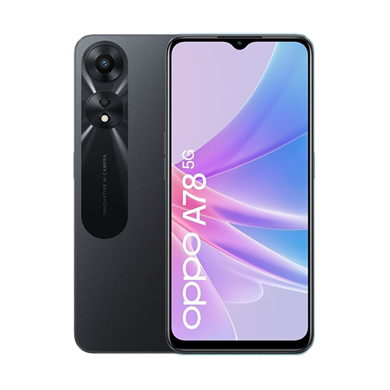 Oppo A78 5G Dual Sim 4GB RAM 128GB - Black