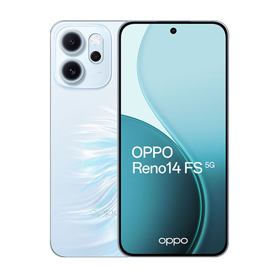 Oppo Reno14 FS 5G Dual Sim 12GB RAM 512GB - Opal Blue