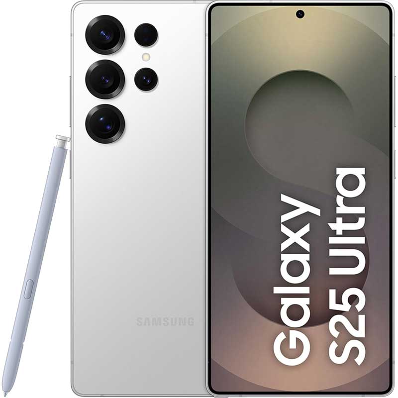 Samsung Galaxy S25 Ultra Dual Sim 12GB RAM 256GB Titanium White Silver DE