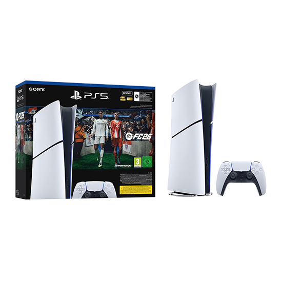 Sony PlayStation 5 Slim Digital Edition 825GB + EA Sports FC 26