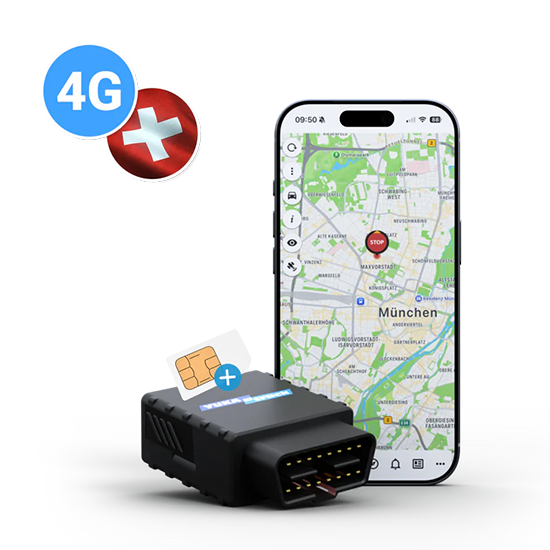 IoT YUKAtrack AIO GPS OBD2 4G Car Tracker with SIM + Data Flat