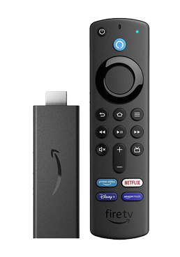 Amazon Fire TV Stick mit Alexa-Sprachfernbedienung 8 GB, Black, mit TV-Steuerungstasten