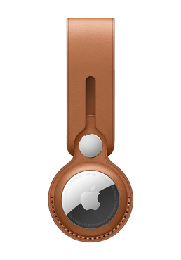 Apple AirTag Anhnger Leder Saddlebrown, MX4A2ZM/A