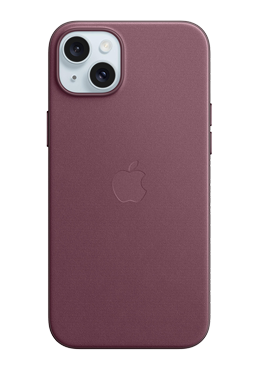 Apple FineWoven Case with MagSafe Mulberry, for iPhone 15 Plus, MT4A3ZM/A
