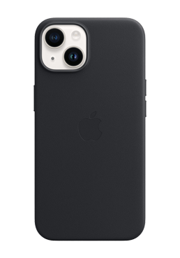 Apple Leather Case with Magsafe Midnight, fr iPhone 14, MPP43ZM/A