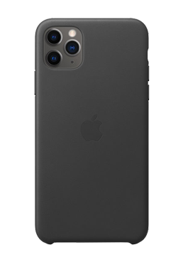 Apple Leather Case Black, fr iPhone 11 Pro Max, MX0E2ZM/A