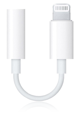 Apple Lightning auf 3,5mm Audio Adapter fr alle Lightning Gerte MMX62, White, Retail