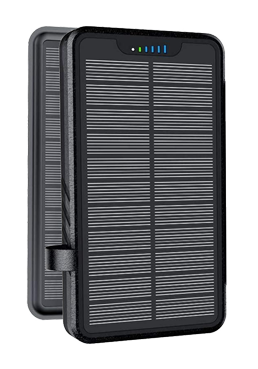 Elzle Solar Powerbank Black, 26.800mAh