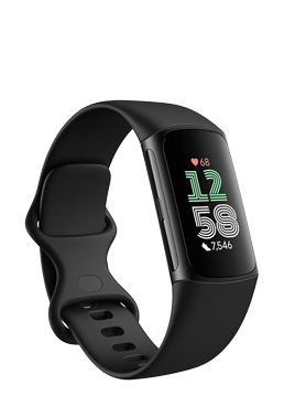 FitBit Charge 6 Black, Fitness Tracker mit Armband, GA05183-EU