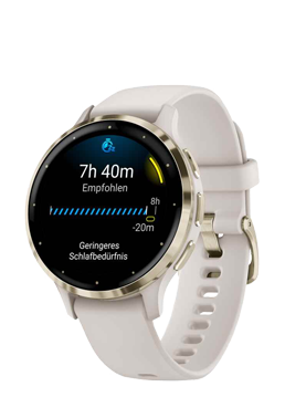 Garmin VENU 3S GPS-Fitness-Smartwatch Soft Gold - Ivory, SmartWatch, 010-02785-04