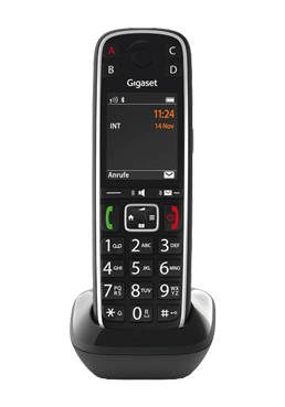 Gigaset Schnurlostelefon Black, E720HX, S30852-H2963-B101