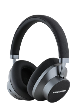 Karl Lagerfeld Saffiano Metal Logo Wireless Bluetooth On-Ear Headphone Black, Universal
