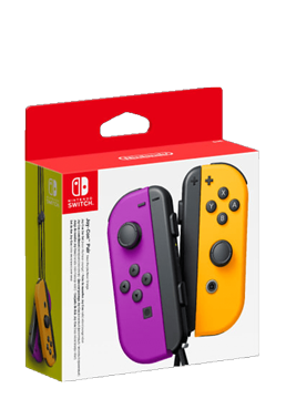 Nintendo Switch Controller Joy-Con 2er-Set Neon-Purple / Neon-Orange