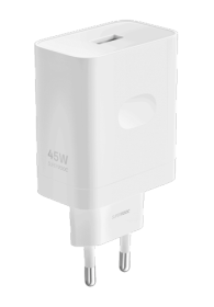 Realme 45W SuperVooc Wall Charger USB-A White, VCB4JAEH