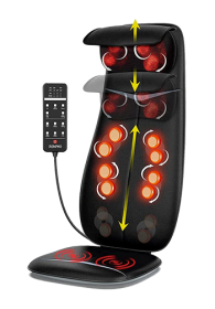 Renpho Massage seat cover - Shiatsu Massageauflage Black