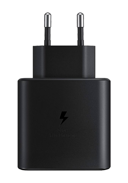 Samsung Ladeadapter mit Schnellladefunktion USB Typ-C Black, EPTA845XB