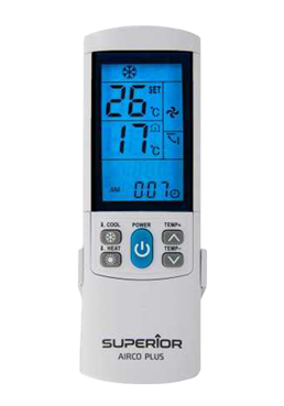 Superior Electronics AirCo PLUS - Universelle Fernbedienung fr Klimaanlagen White, SUPCU001, incl. 4000 Codes