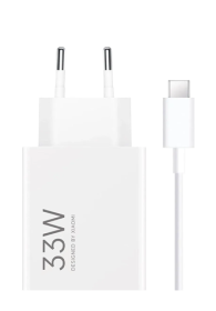 Xiaomi Mi 33W USB-A Schnellladegert + USB-C Kabel 1m White, MDY-16-EF, Retail