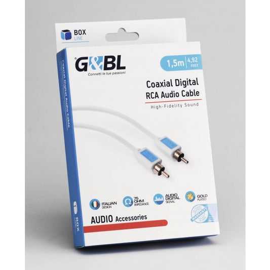 6734 - Digital audio cable RCA m - RCA m L.15m