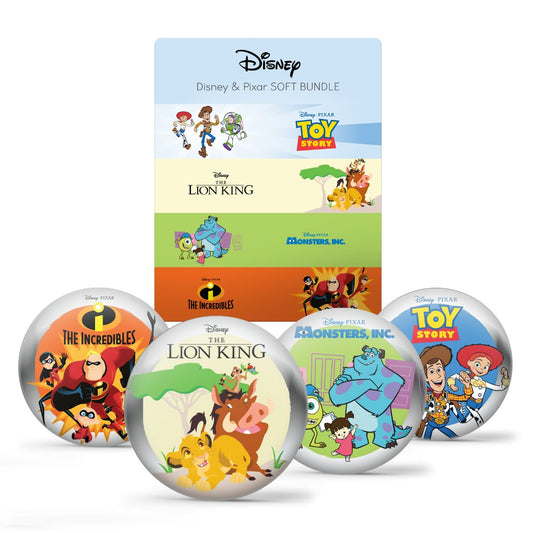 Disney & Pixar SOFT BUNDLE 4 Pack