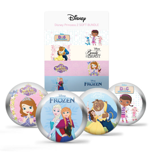 Disney Princess 2  SOFT BUNDLE 4 Pack