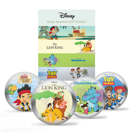 Disney Adventure SOFT BUNDLE 4 Pack